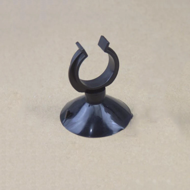 5mm ID U Type Plastic Pipe Clamp With Sucker For Aquarium Fish Tankin