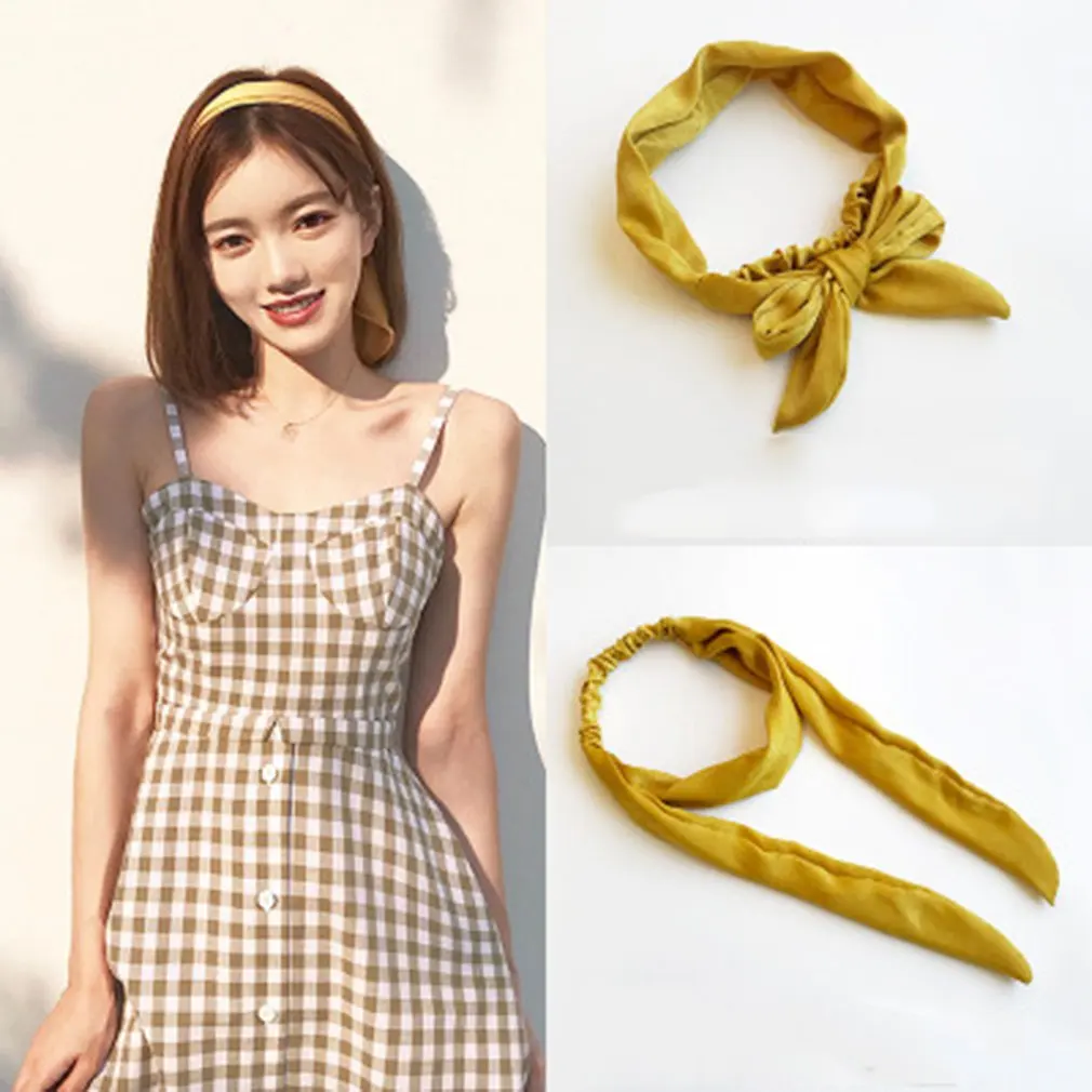 

Fashion Women Girls Sweet Hairbands Plaid Cross Headbands Sweatband High Quality Cotton Sport Elastic Wide Hair Band NEW