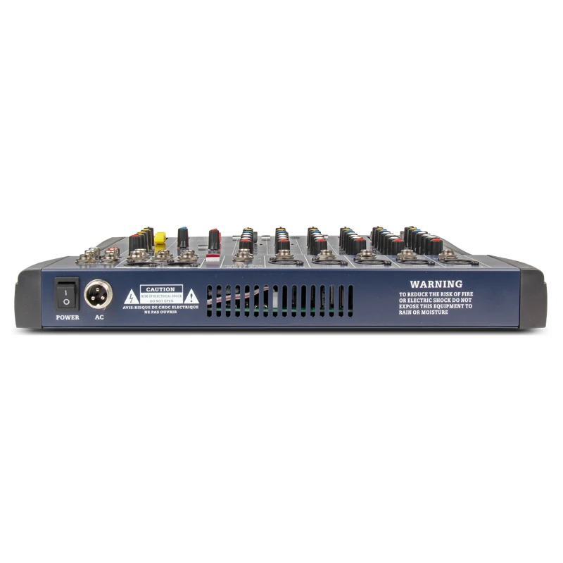Xtuga CT60S-USB 7 Channels Mic Line Audio Mixer