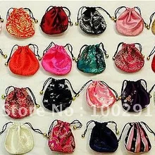 32#! 1000 шт./лот vjchiffon шелк парча мешки Шелковый мешочек из органзы подарок мешок 10*10 cm Смешанные цвета приемлемы