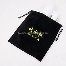 100 шт/партия Высококачественная бархатная сумка для ювелирных изделий/сумка для туалетных принадлежностей/фен, размер можно настроить, различные цвета