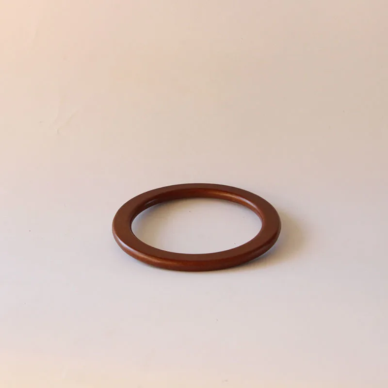 Одна пара диаметр 13 см деревянная ручка сумки DIY аксессуары круглая кольца O сумка