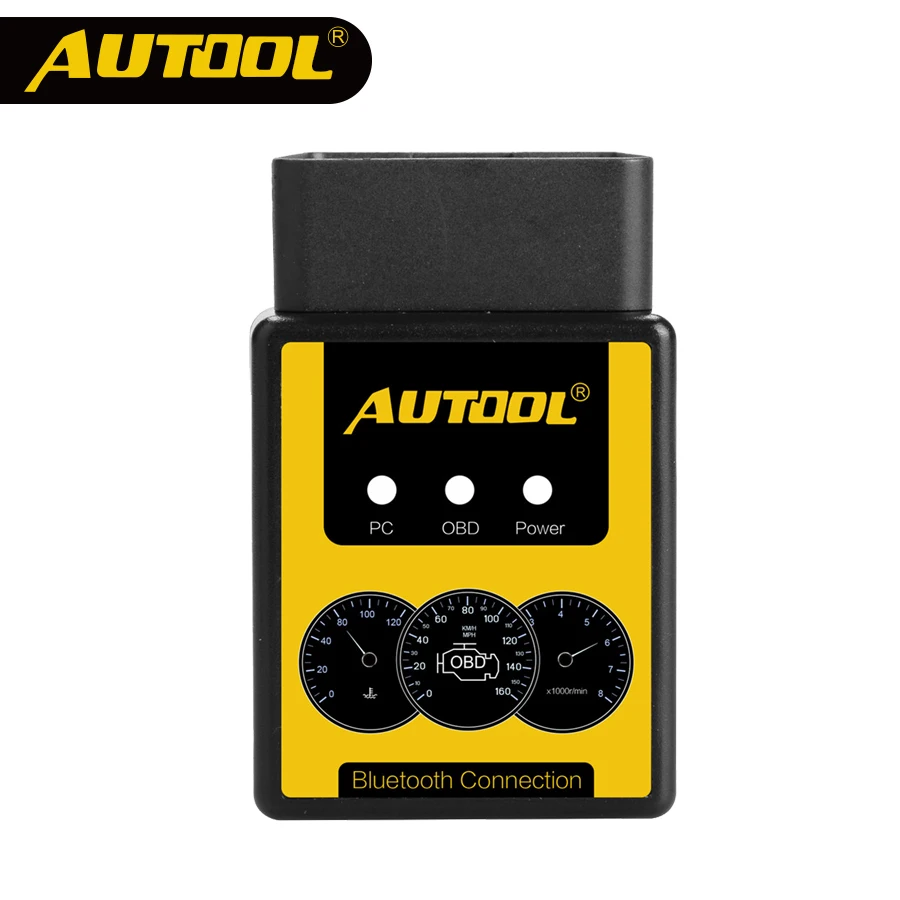 Autool A1 OBD2 сканер V1.5 Bluetooth/WI FI OBD II Авто диагностический работает на Android лучше чем