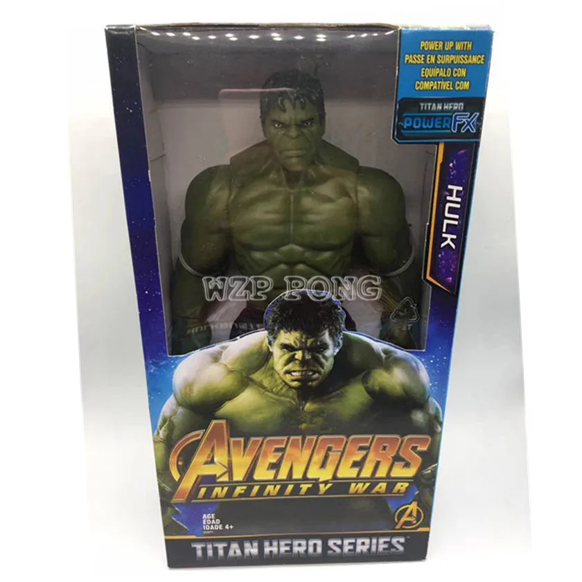 Actionfiguren Marvel Avengers3 Infinity War 8 /"Titan Hero Serie 21cm SHF Hulk