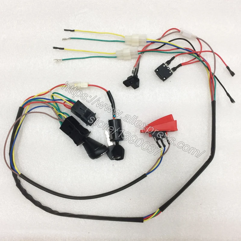 Children electric car DIY modified wires and switch kit,with 2.4G