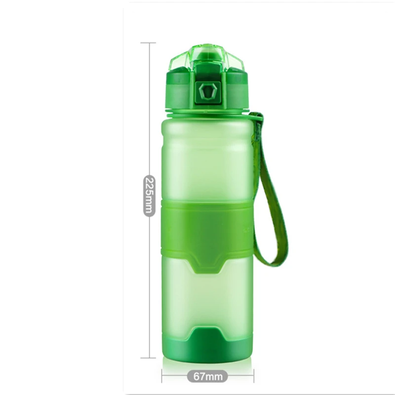 LC 500 мл 1Л Открытый Велоспорт пластиковые бутылки воды резиновая отделка Тритан колба для воды BPA бесплатно