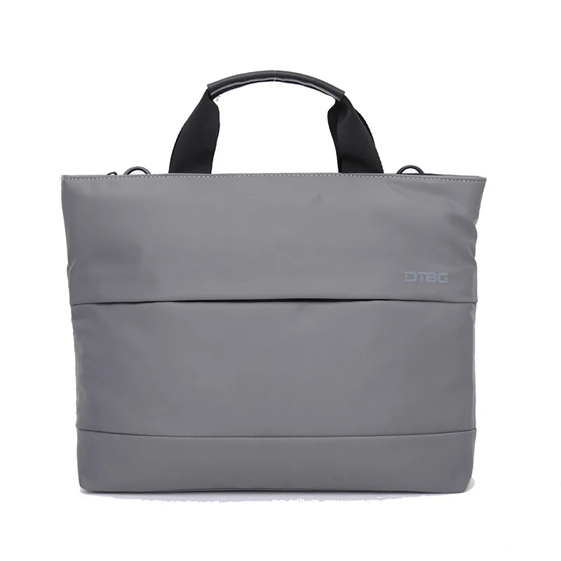 DTBG 15.6 Inches Large Capacity Laptop Handbag for Women Travel Briefcase Business Notebook Bag For 14 15 Inches Laptop - Цвет: Gray