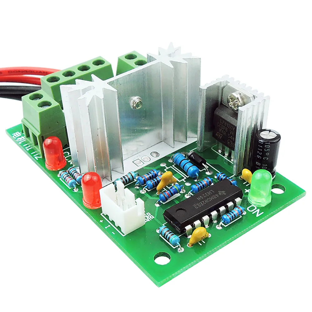 

12V 24V 30V DC Motor speed Controller Reversible PWM Control Forward / Reverse Switch Width Modulation regulator Reversible