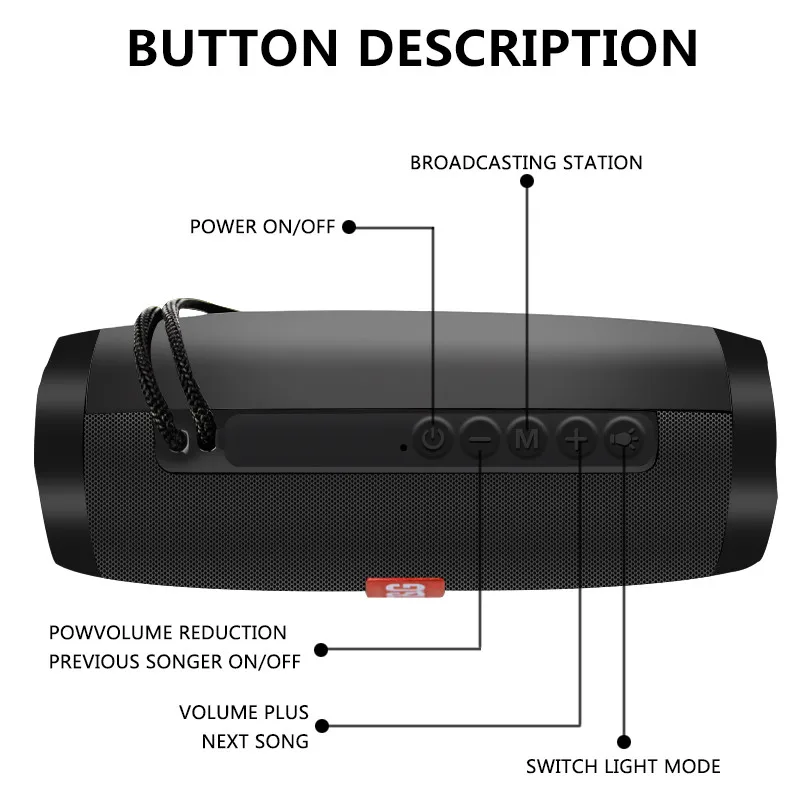 AIDISITE Красочный ночник Bluetooth динамик переносные беспроводные колонки стерео