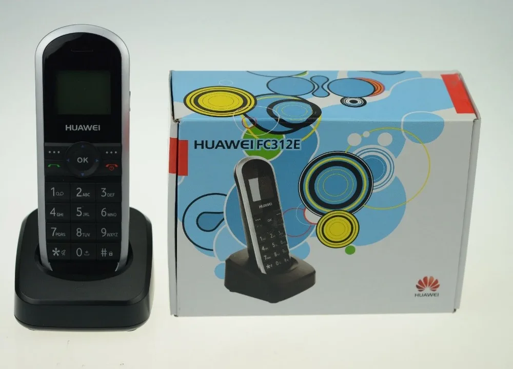 Huawei FWT FC312E Original GSM cordless telephone White/Black color land phone