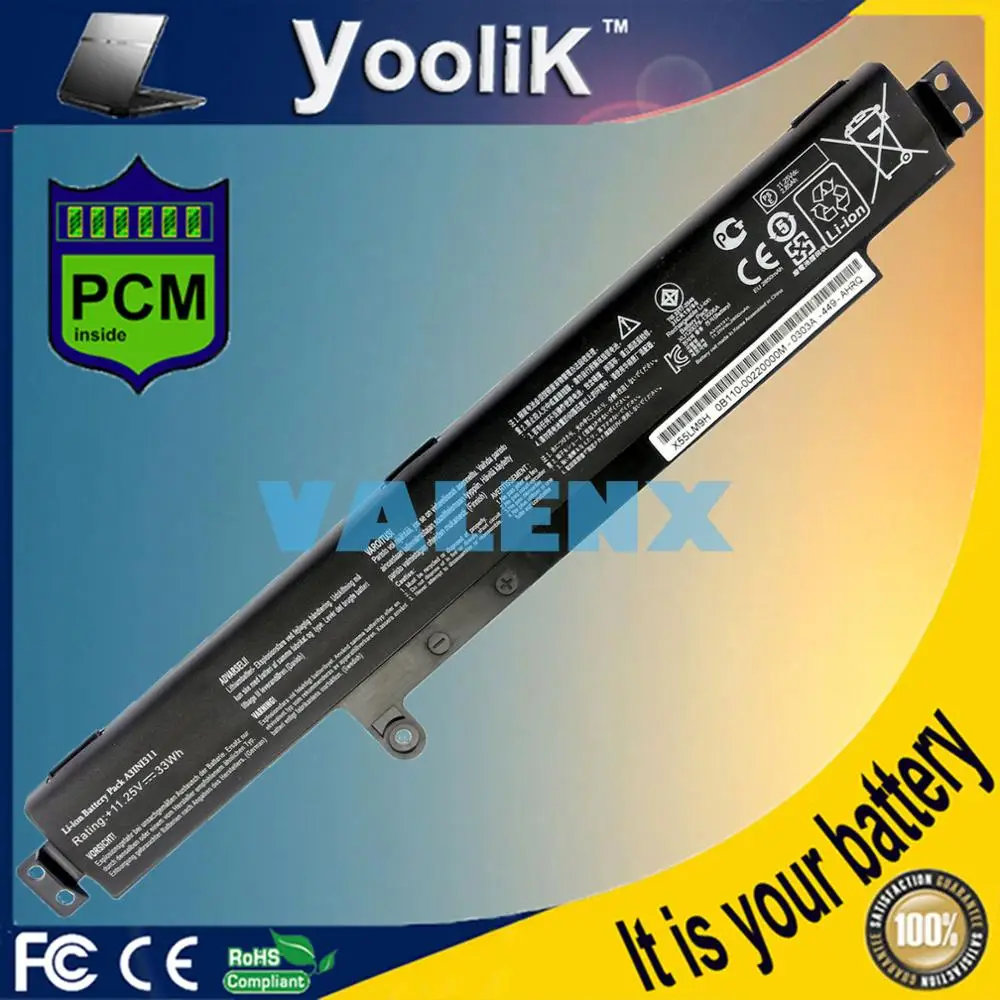 Аккумулятор A31N1311 для ноутбука ASUS VivoBook X102B X102BA F102BA F102B|battery grip canon rebel|battery galaxybattery ride |