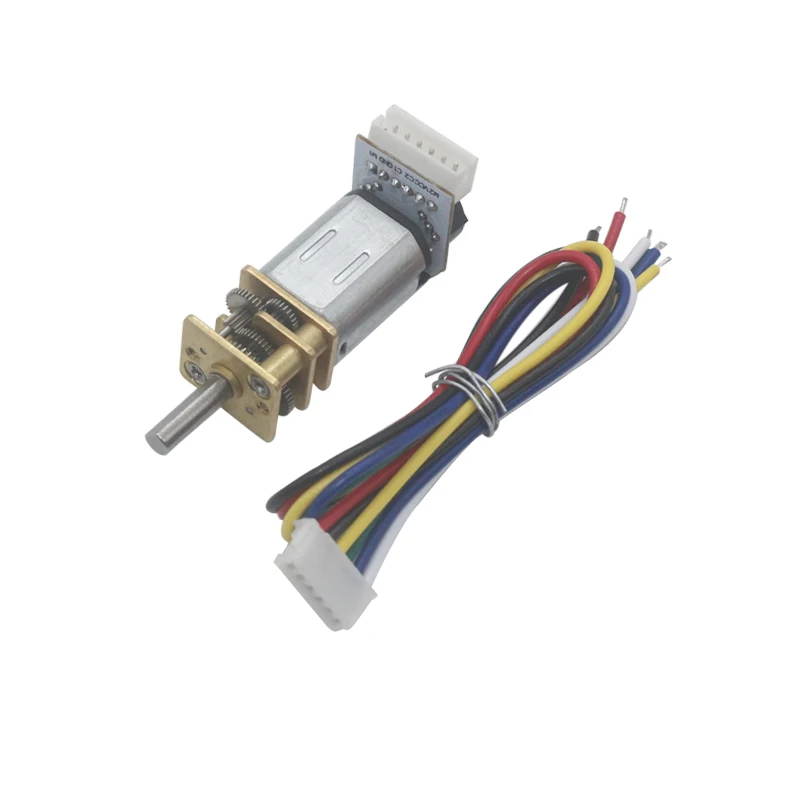 

High Quality N20 Micro Encoder Gear Motor DC6V 39RPM to 3000RPM Encoder Motor Reducer Gearmotors DC Geared Motors