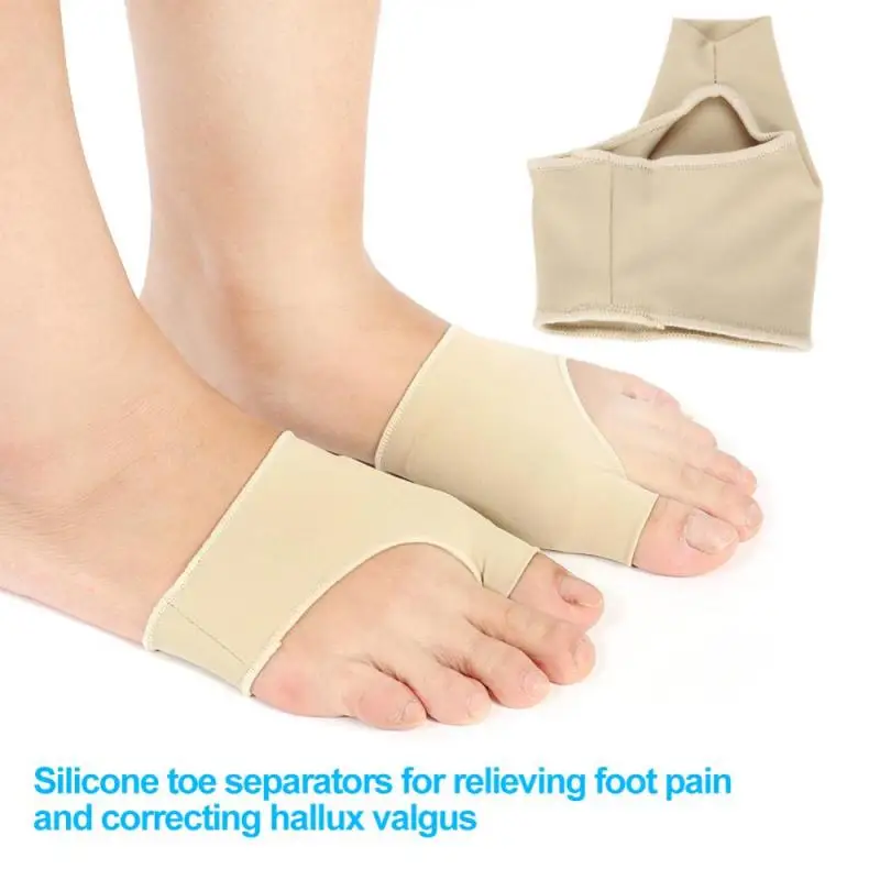 2 шт. = 1 пара Силиконовый Bunion Hallux корректор для косточки на ноге защита ухода за