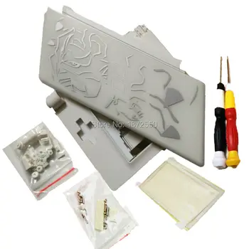 

Hot Sale White Color For NDSLComplete Repair Accessories Housing Shell Cover For PokemonVersion With X/Y Screwdrivers