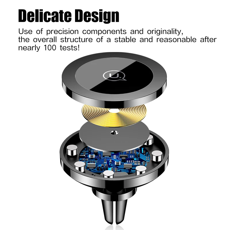 USAMS-Wireless-Charger-Magnetic-Car-Phone-Holder-Qi-Wireless-charging-Air-Vent-Mount-Car-holder-for(2)