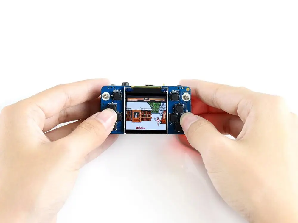 Миниатюрный геймпад Waveshare 15 для Raspberry Pi хорошо сочетается с нулевым экраном 1 54