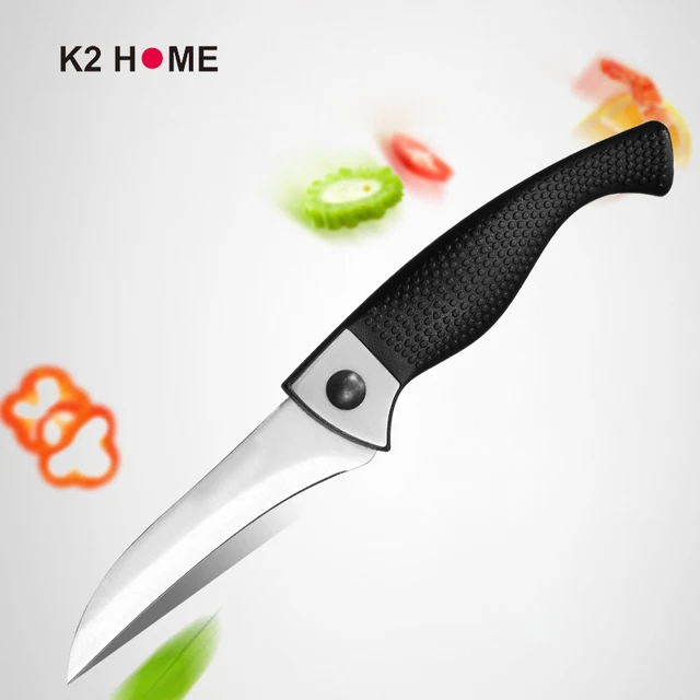 Terbaik Rumah Tangga Pisau Buah Stainless Steel Pengupas Pisau Dapur