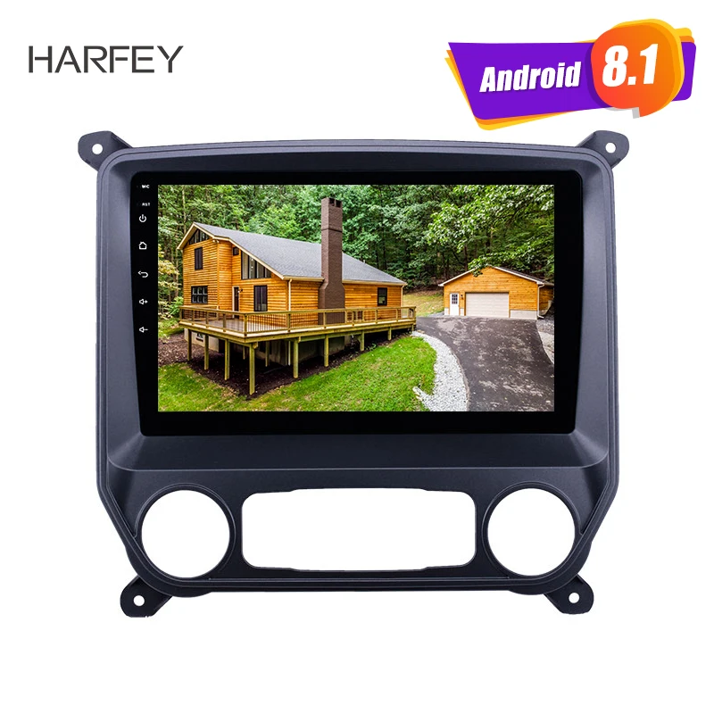 

Harfey 10.1 inch Android 8.1 for chevy Chevrolet Colorado 2014-2018 HD Touchscreen GPS Navigation Radio with Bluetooth USB WIFI