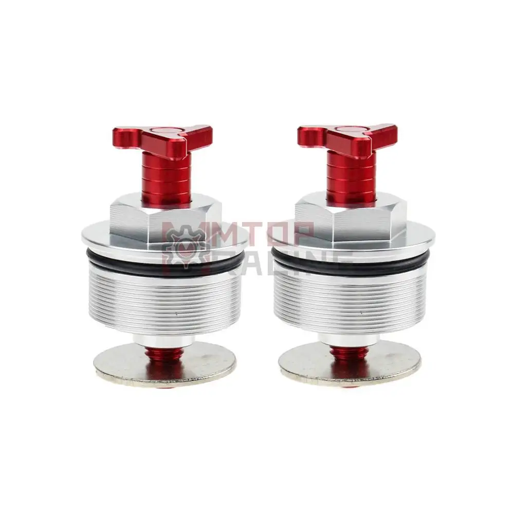 

Preload Fork Caps For Suzuki DR650 1990-1995 41mm Tri Adjust Fork Bolts 1990 1991 1992 1993 1994 1995