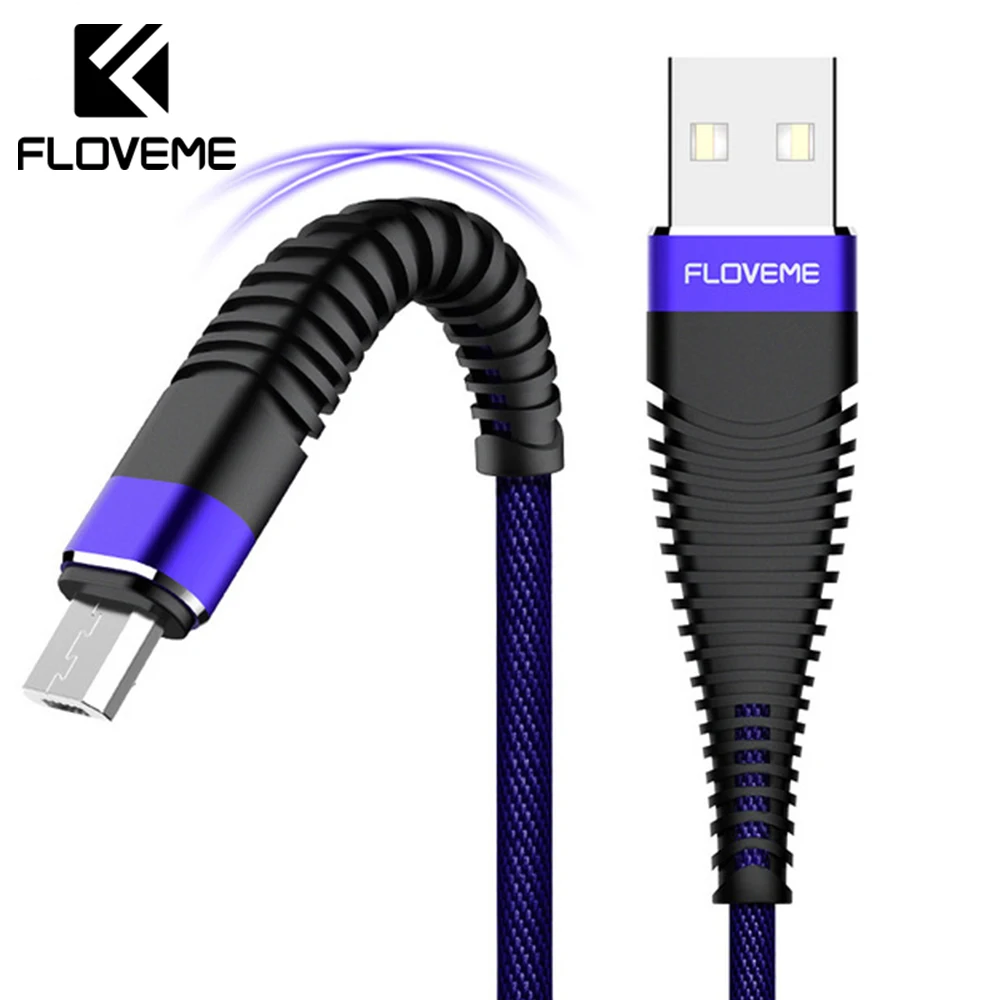 

FLOVEME New Micro USB Cable For Xiaomi Redmi Note 4X 2A Fast Charge Data Sync Cord For Samsung S7 S6 Edge Huawei Charging Cabos
