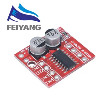 

10pcs 2 DC motor drive module reversing PWM speed dual H bridge stepper motor Mini victory L298N