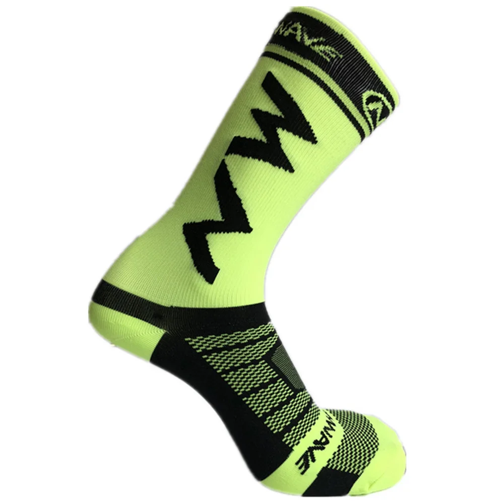 1 пара мужские и женские носки для велоспорта подходит 39-46 спортивные носки обувь эластичные дышащие велосипедные баскетбольные футбольные носки для бега