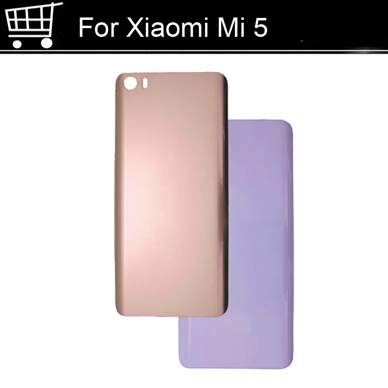 100% оригинал для Xiaomi Mi 5 Задняя стеклянная крышка батарейного отсека Корпус Mi5