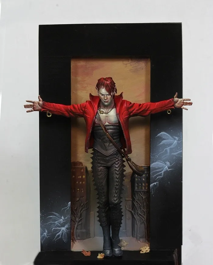 

1:24 Resin Figure Model Kit Unassambled Unpainted //G466 (with base)