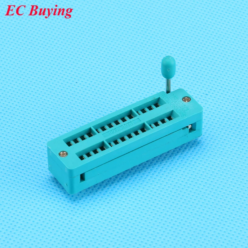 

1PCS 28 Pins DIP Universal IC Socket 2.54mm ZIP Narrow Test Socket 28P