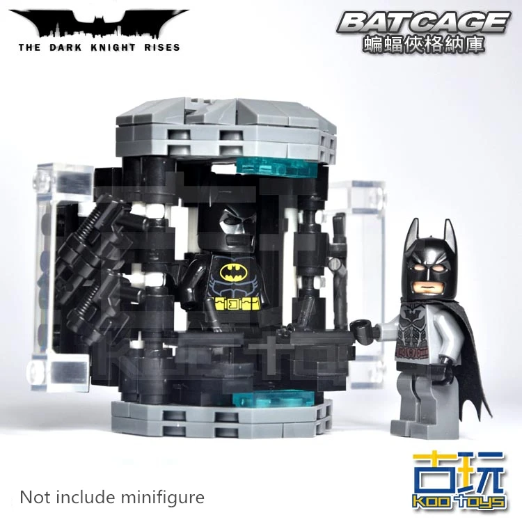 MOC BATMAN Movie BatCage Weapon Base Batcave Super Heroes Action Figure Assemble Building Blocks minifig Kids Toys | Игрушки и хобби