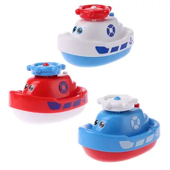 

Kids Bath Toys Electronic Spray Water Boat Floating Bathtub Pool Bathroom Swimming Playing Child Baby Gifts
