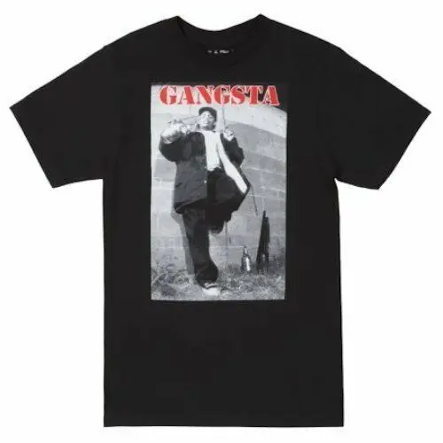 Черная футболка Eazy E гангста в стиле хип-хоп с надписью Legend Music Artist Mc Police Tee Compton |