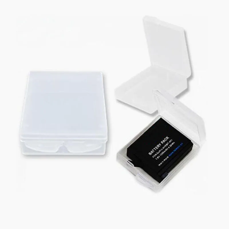 

2pcs Hard Case Storage Box Protective Cover for Xiaomi Yi Gopro Hero 5/4/3 Hero5 SJCAM SJ4000/SJ5000 Camera Rechargeable Battery