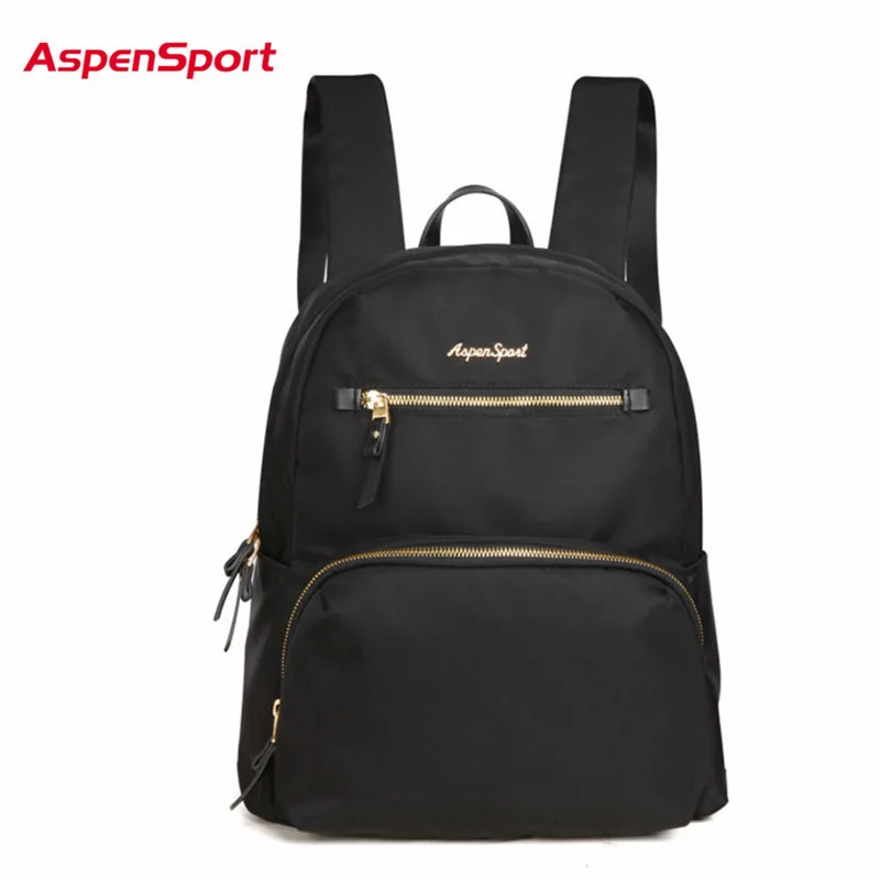 AspenSport женские холщовые рюкзаки Mochila, повседневные школьные сумки для девочек-подростков, женская мода, для путешествий, 8л, черный/темно-синий