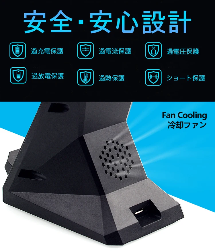 VEEAII 10 Вт Быстрое стоящее Беспроводное зарядное устройство для iphone 8 Plus Вентилятор Охлаждающая Беспроводная зарядная подставка для xiaomi mi 8 phone huawei p20