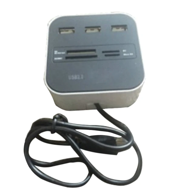 Modest 3 High Speed Port USB HUB 2.0 USB Splitter Adapter for Notebook/Tablet Computer PC Peripherals Accessories White