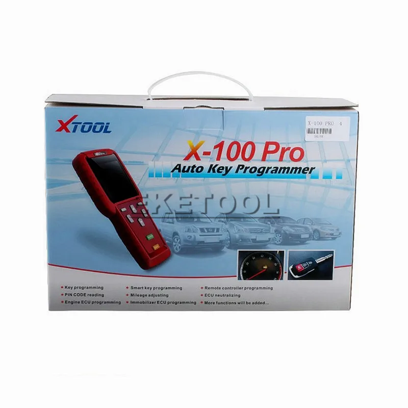 xtool автоматический ключ программист X100 PRO поддерживает мультибрендовый Автомобильный ключ Программирование иммобилайзер сброс ECM X 100 Pro полный набор