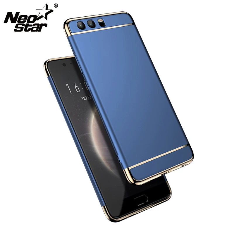 Чехол для Huawei P10 P9 P8 Lite роскошный Ультратонкий Жесткий чехол-накладка Mate 9 Матовые