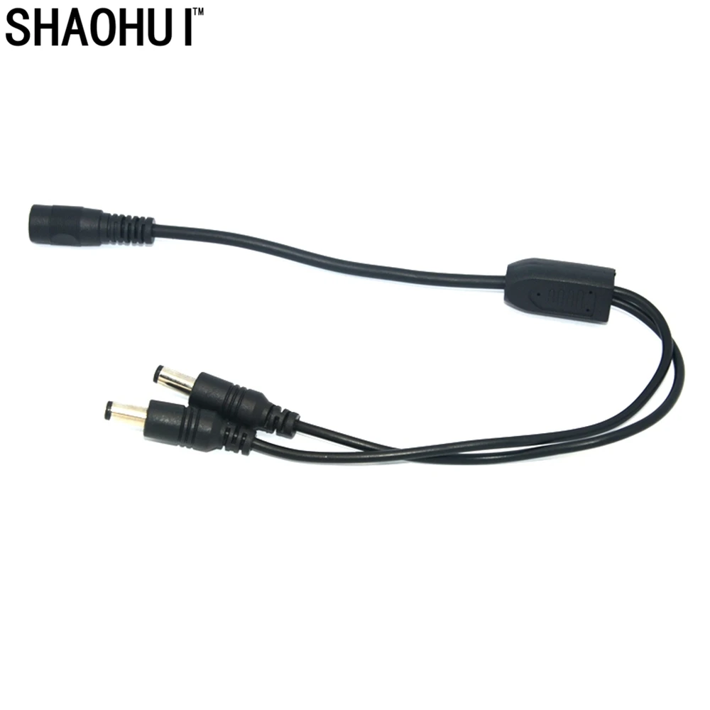 

100pcs DC led connector 1 To 2 Ports Female to Male Power Splitter Adapter Extend Cable for SMD5050 3528 5630 LED Strip Light