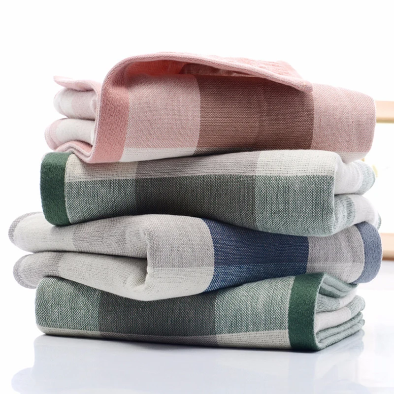 Супер абсорбирующие хлопковые марлевые полотенца синий/зеленый/розовый хлопок набор мягких полотенец для ванной комнаты большие банные полотенца полотенце для лица мочалка