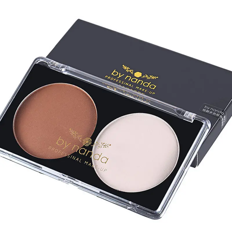 2017 New Face Shading Powder Contour Highlighter Bronzer Palette Set