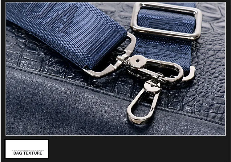Модный бренд Prius, мягкая кожаная мужская сумка, тканый портфель с узором, модная сумка на плечо