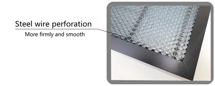 Сотовидный Рабочий стол 300*500 мм для CO2 лазерной резки машина лазерное оборудование для производства прессованного угля для запасных частей