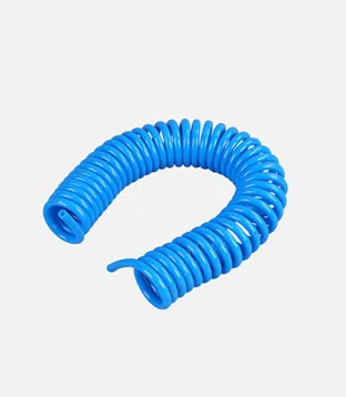 Free shipping PU8*5mm spring air compressor hose and quick detachable connectors, pneumatic hose 6-15M, Air compressor parts - Цвет: Blue 9 meters