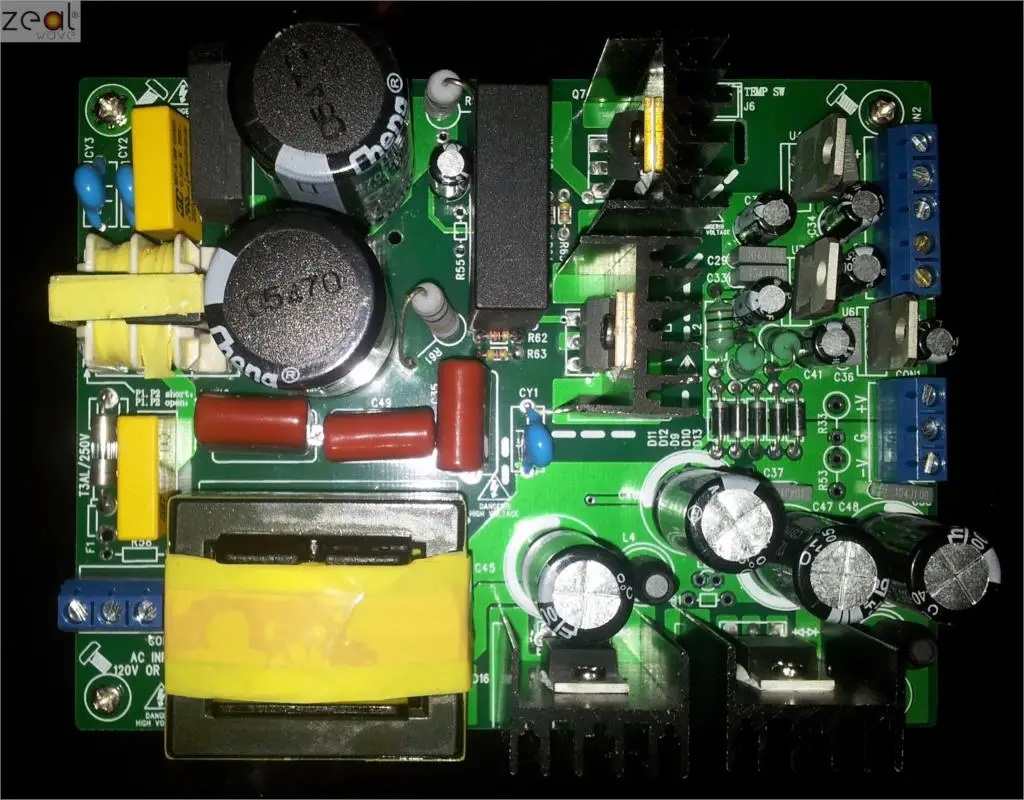 500W //-45V amplifier dual-voltage PSU audio amp switching power supply board