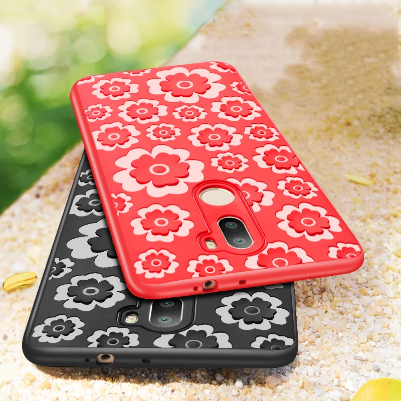 Luxury Brand Silicone TPU Case for Xiaomi Mi 5S Plus Embossed Flora Design Flexible Soft Candy Back Cover Phone Cases |