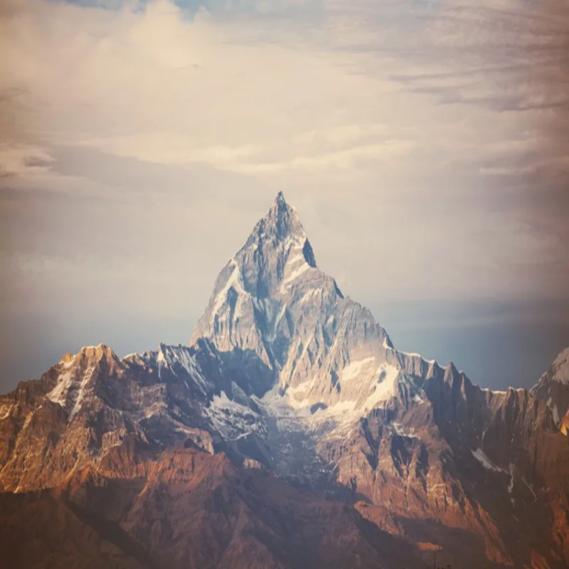 Фотообои с креплением Everest Himalaya Range снежные горы настенное крепление для бара