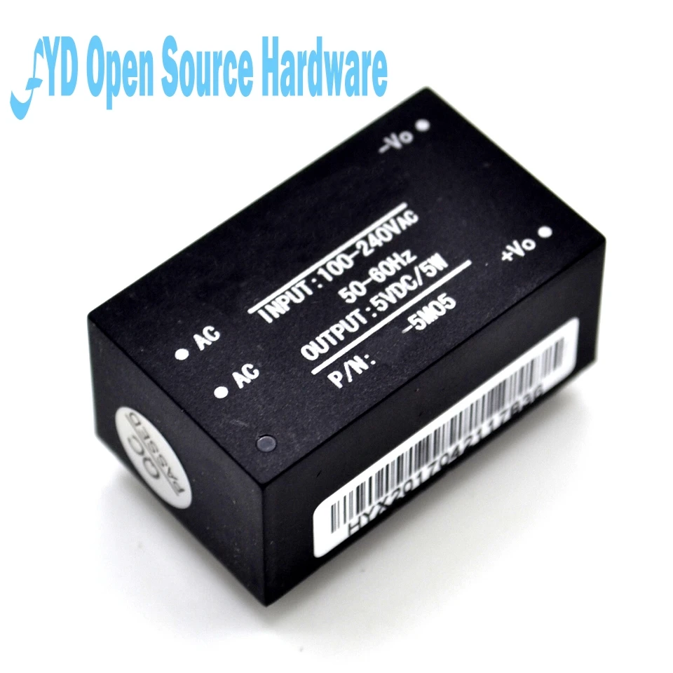 

1PCS 220v 5V AC-DC isolated power supply module, HLK-5M05, switching step-down 5w power module