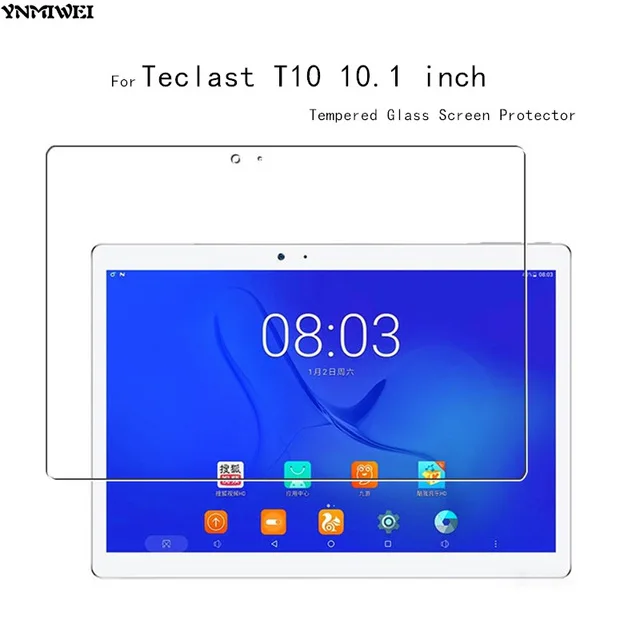 

In stock Screen Protector for Teclast T10 Tempered Glass Front Film for 10.1inch Teclast T10