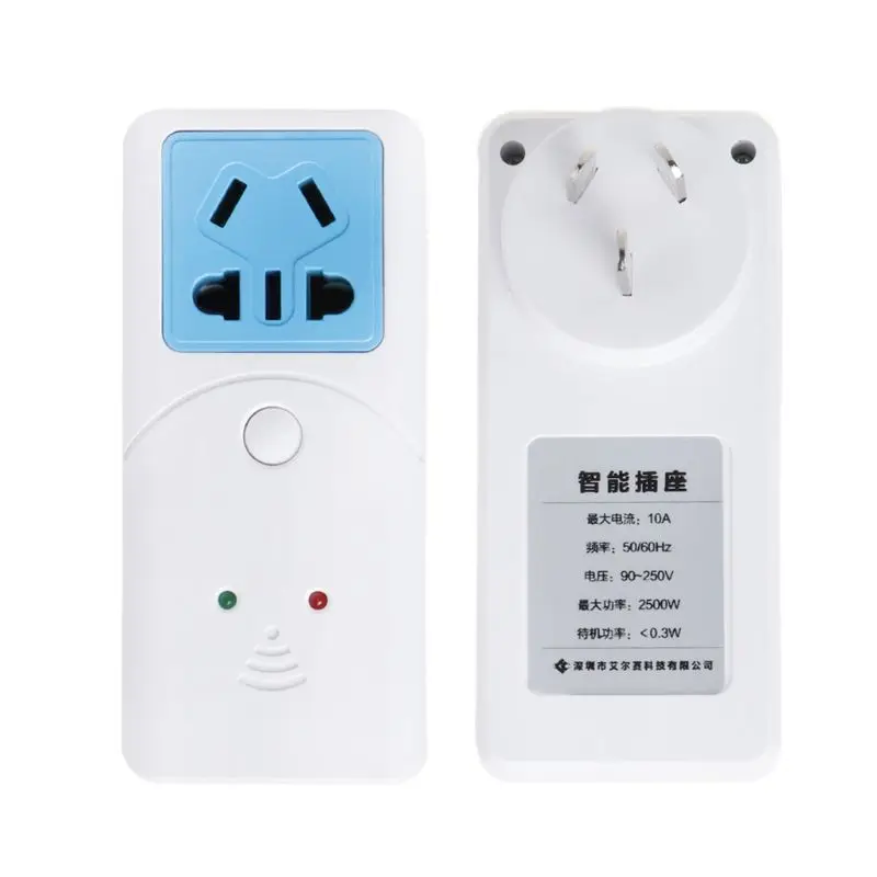 

WiFi Smart Socket Wireless APP Remote Control Plug Adaptor Timing Outlet SEP28 Drop shipping
